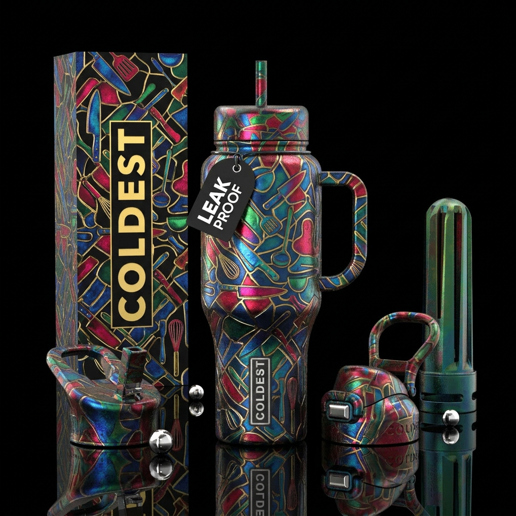 Chef Tools water bottle design