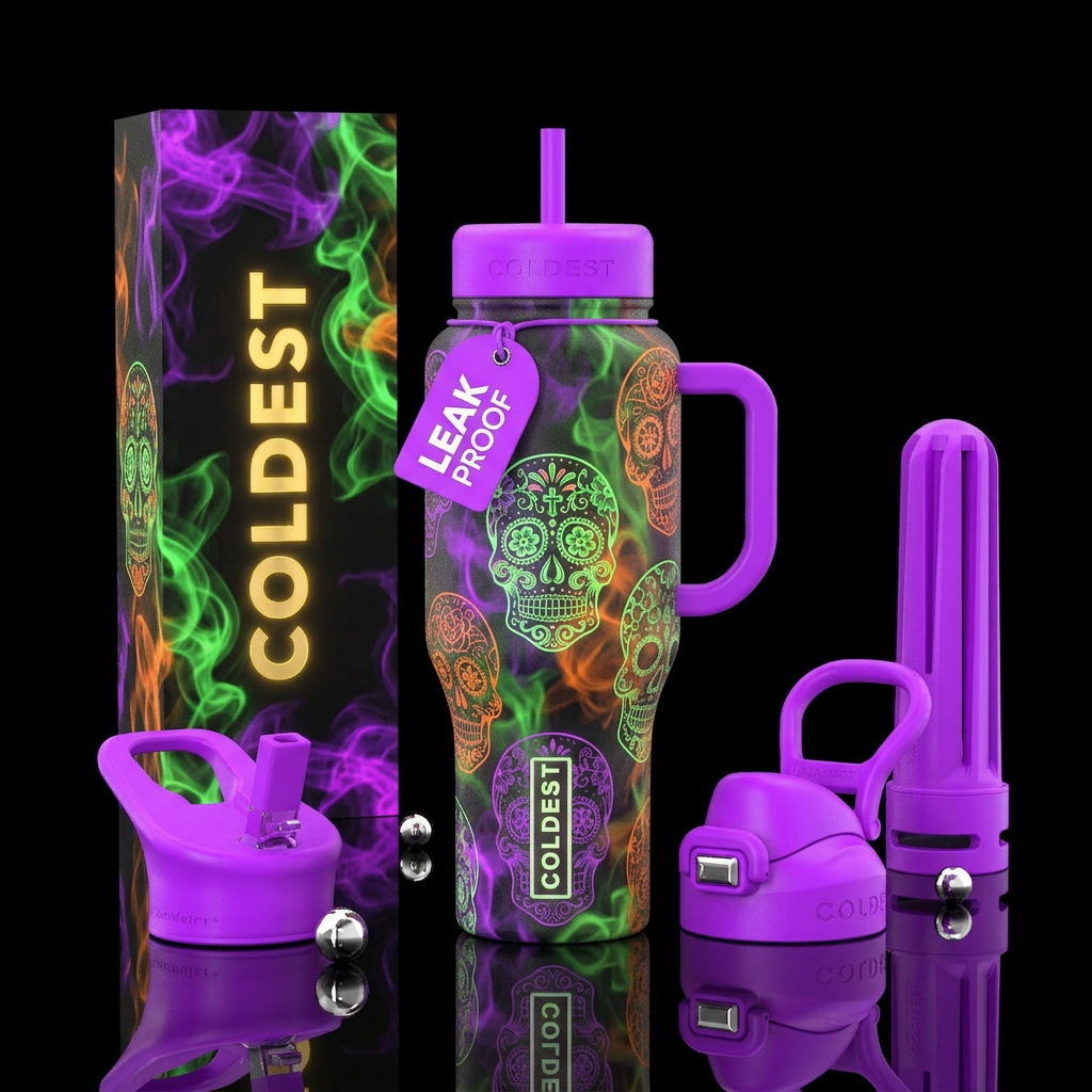 Sugar Time water bottle design