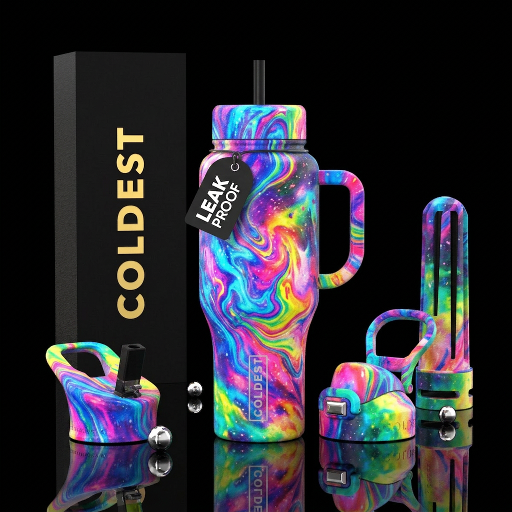 Full Color water bottle design