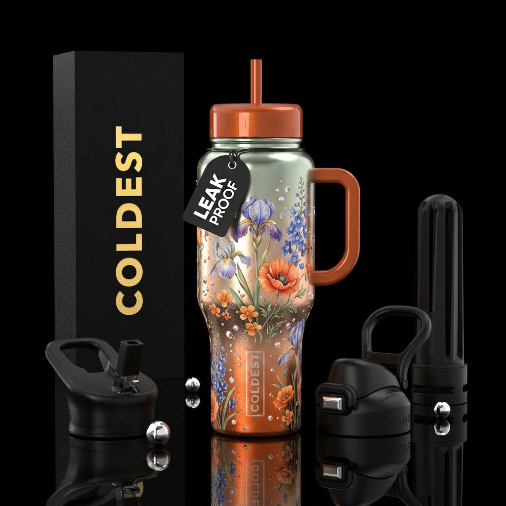 Mid summer water bottle design