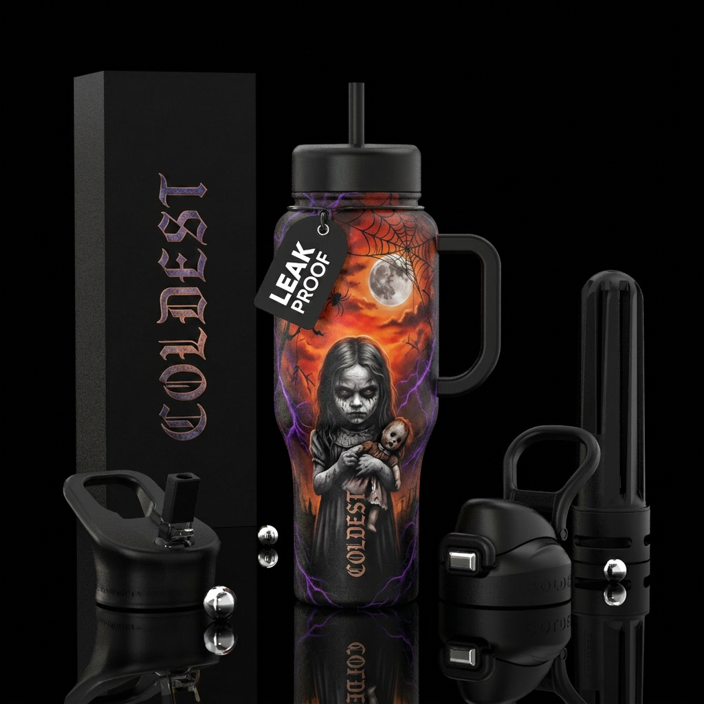 Fridays Child water bottle design