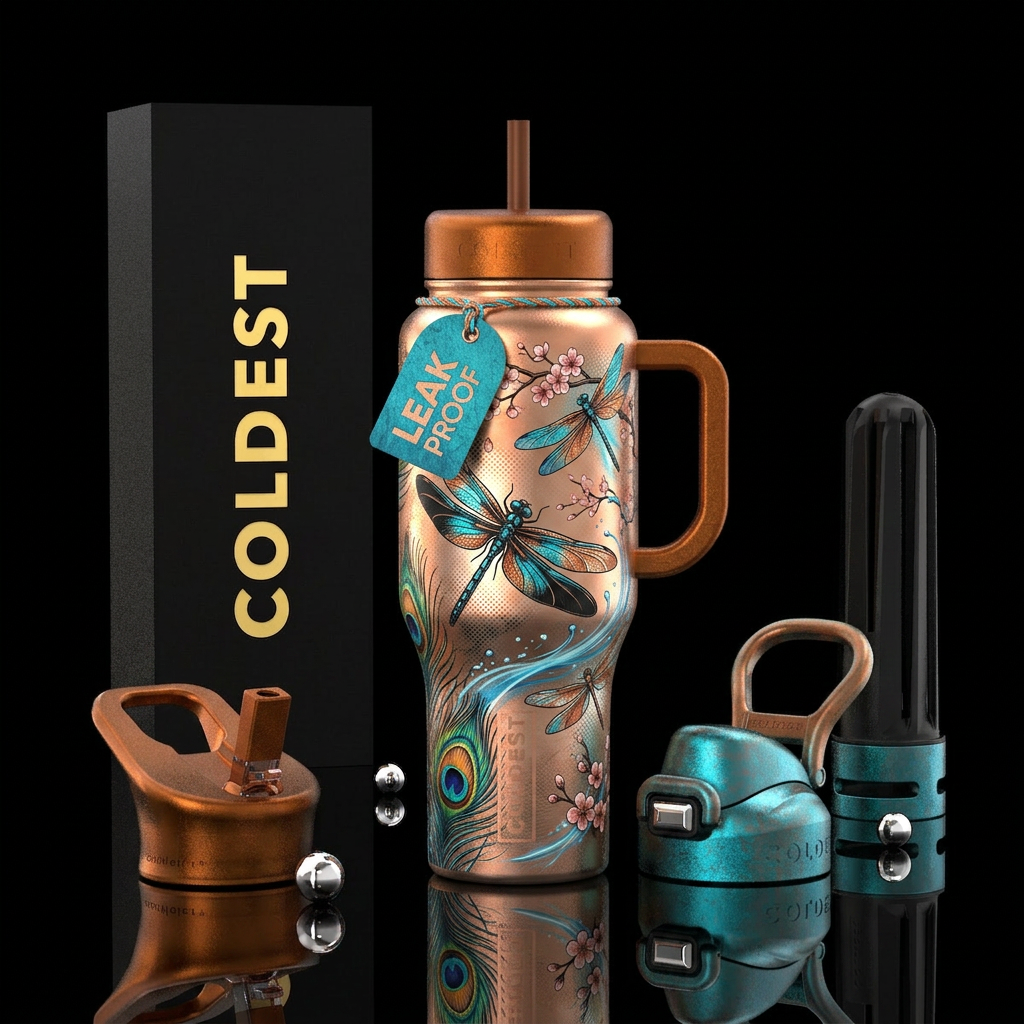 Beauty water bottle design