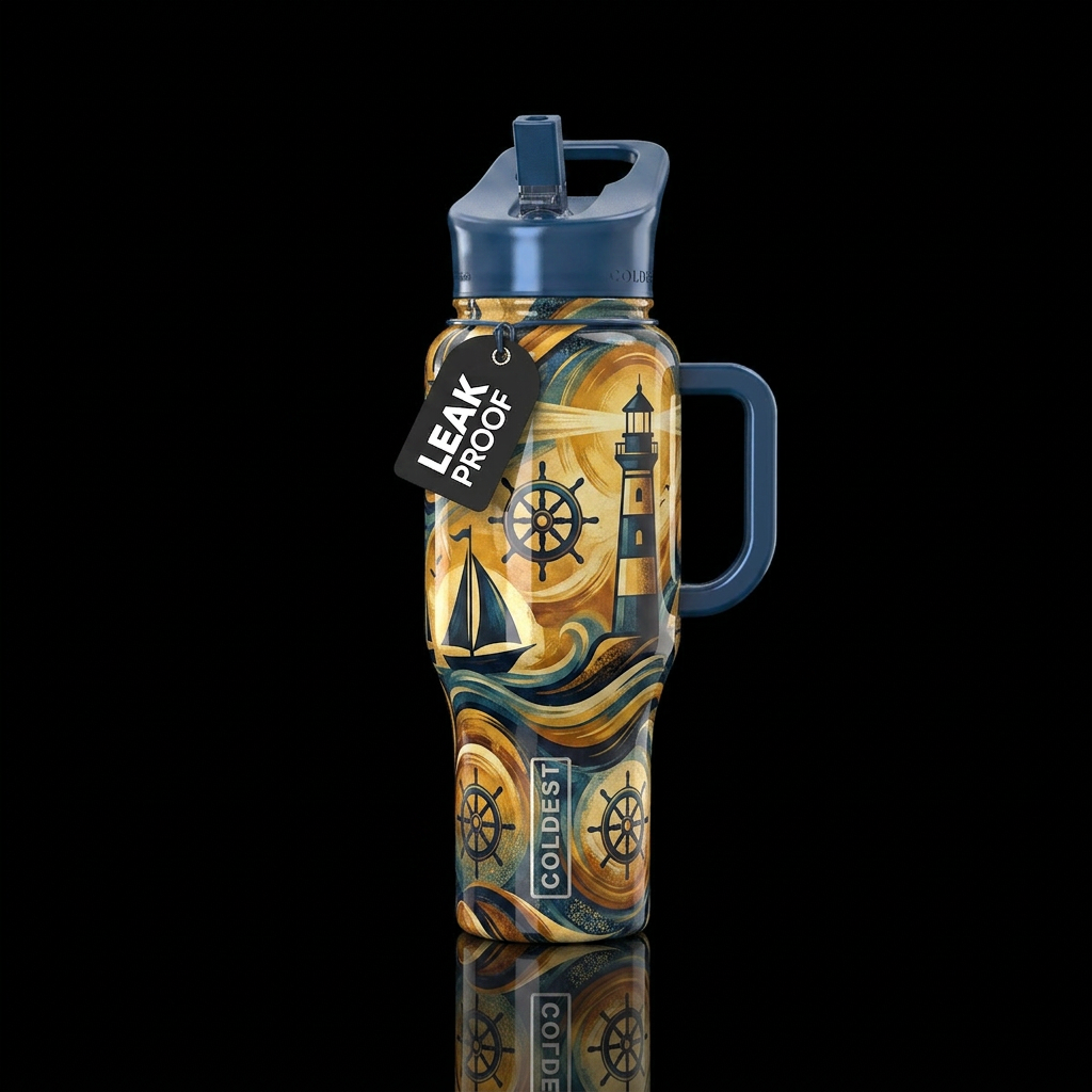 Ahoy water bottle design