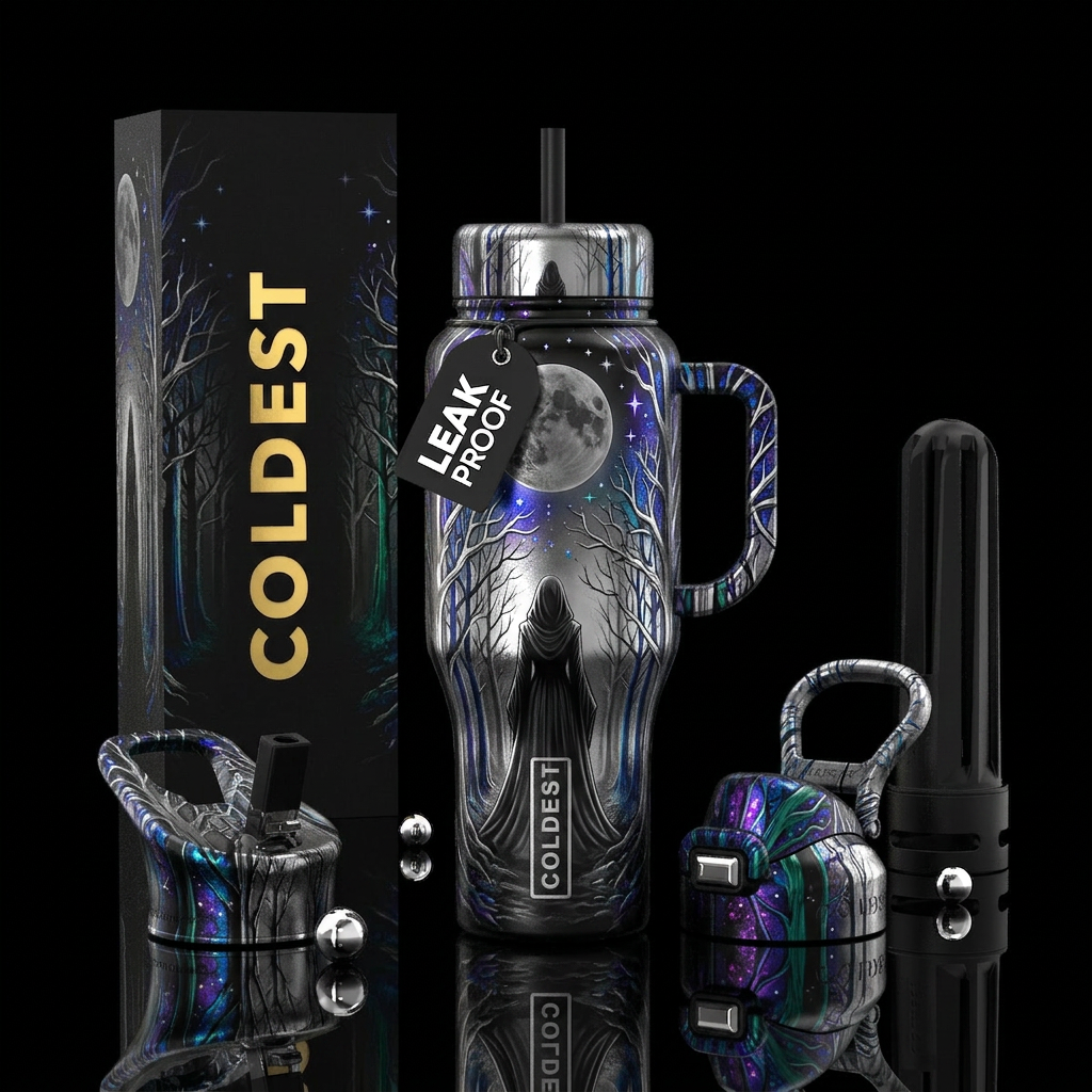 Lonely Lady water bottle design