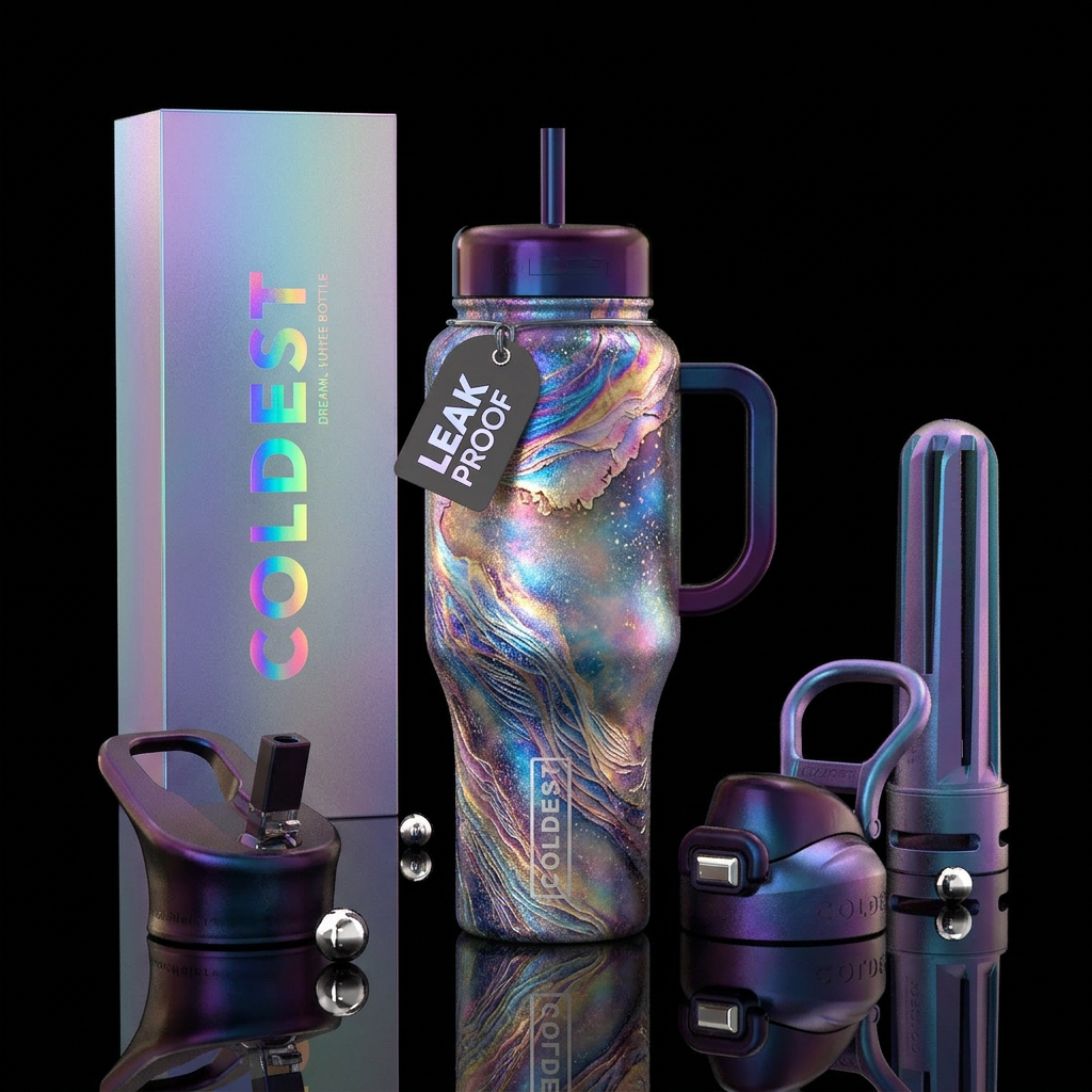 Dream on water bottle design