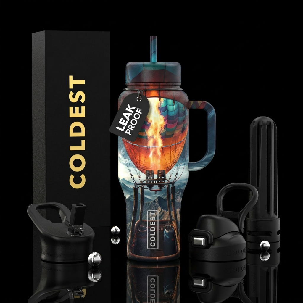 Oh How High water bottle design