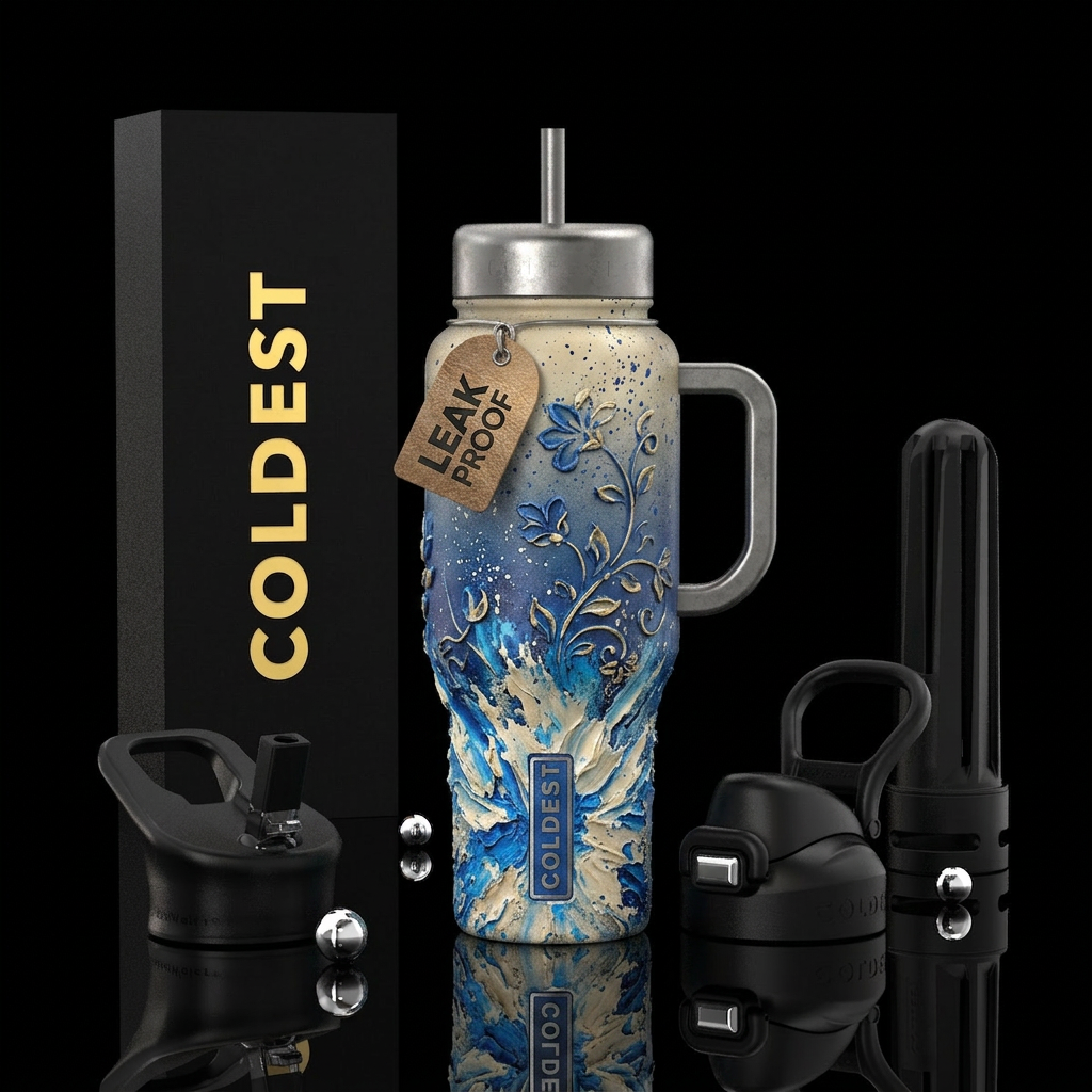Secret Garden water bottle design