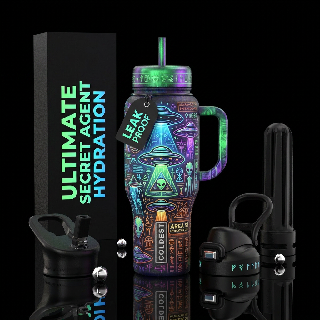 Area 51 water bottle design