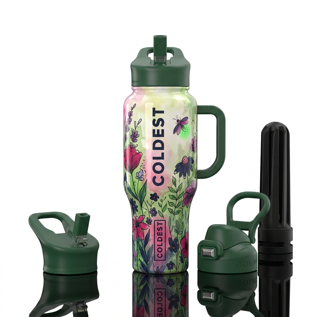 I see through you water bottle design