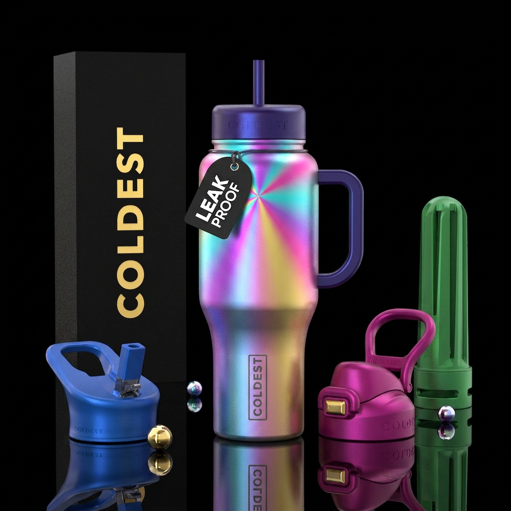 Multi Laser water bottle design