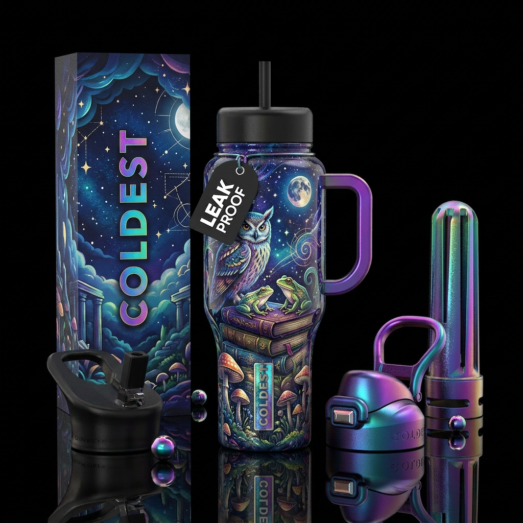 Whoot are You? water bottle design
