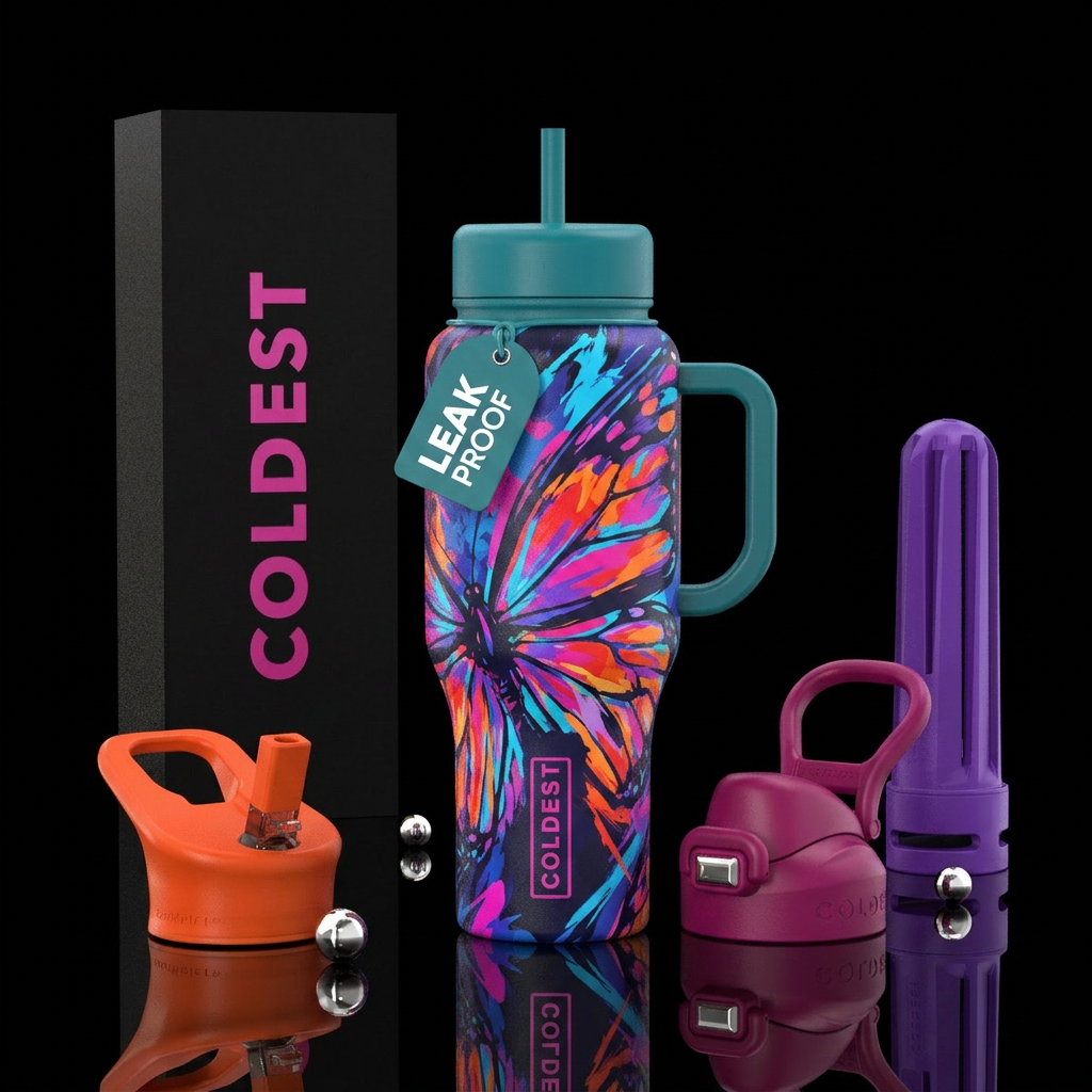 Rebel wings water bottle design