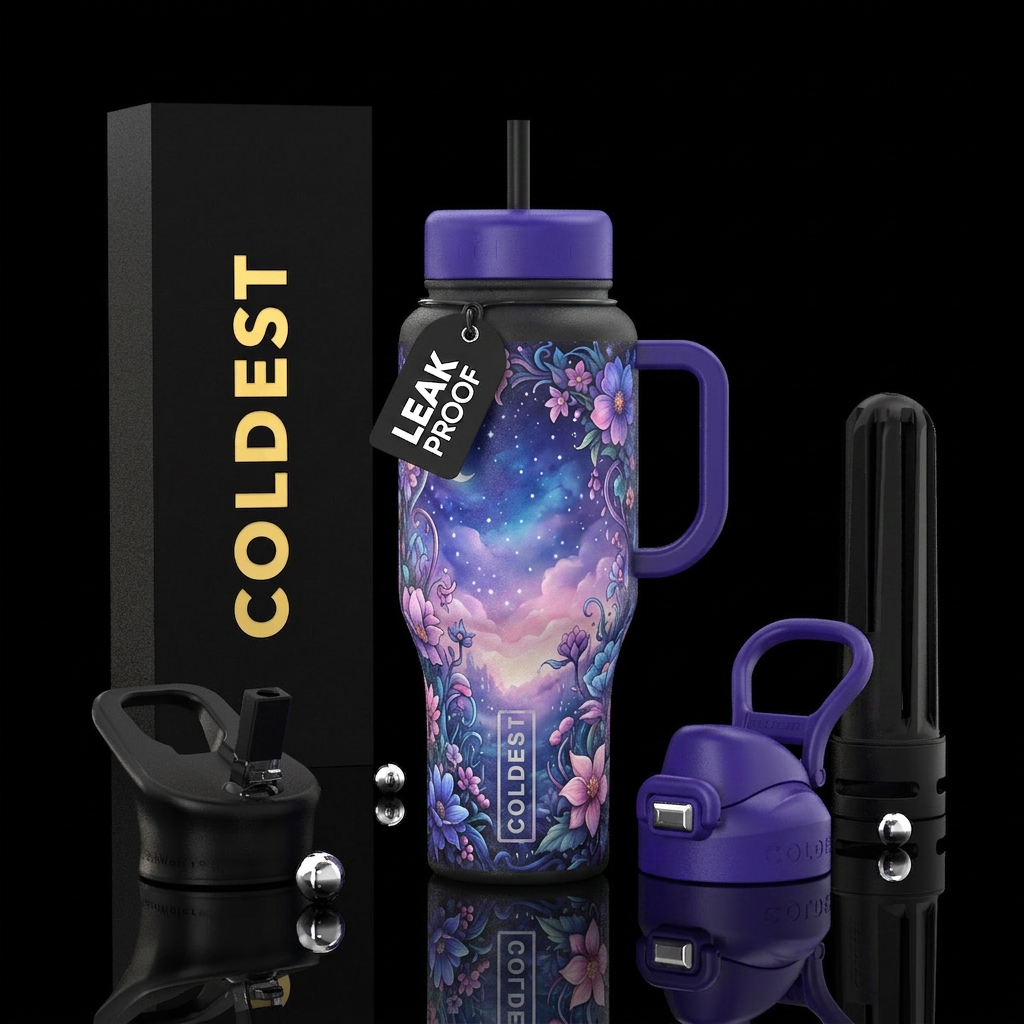 Enchanted Sky water bottle design