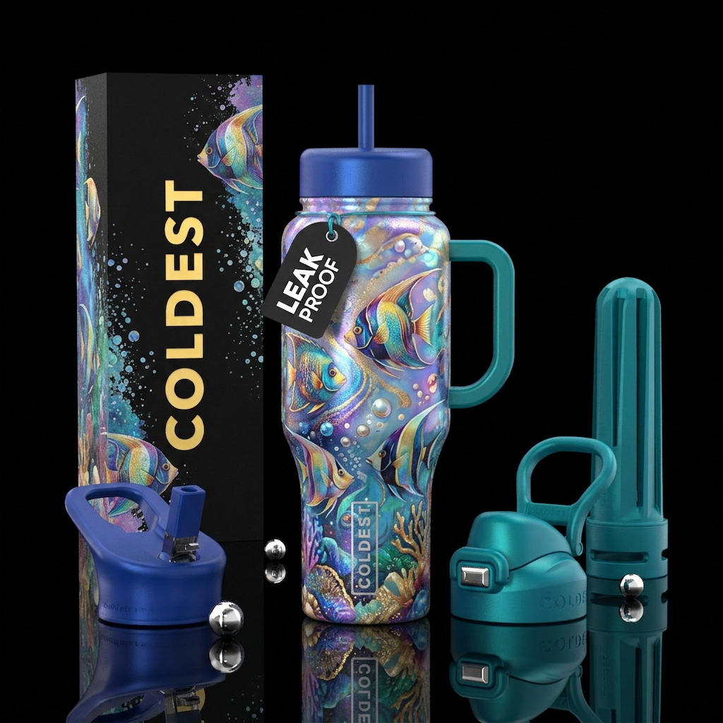 My Angel (Fish) water bottle design