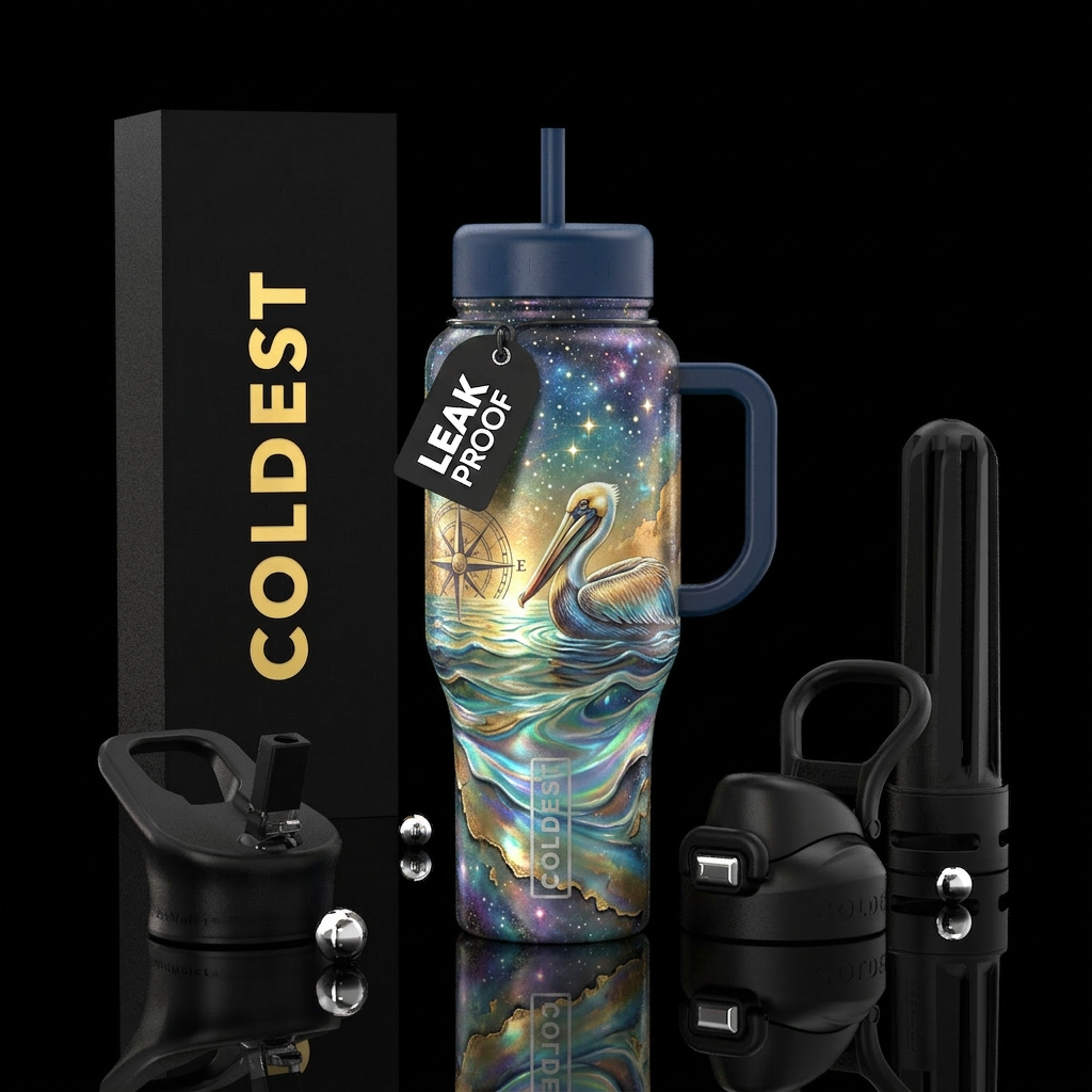 Naughty-cal Crane water bottle design