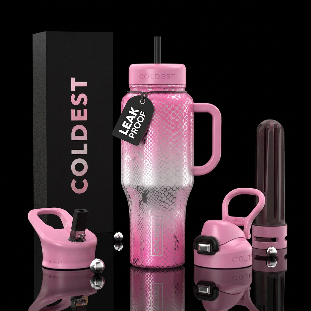 Hiss water bottle design