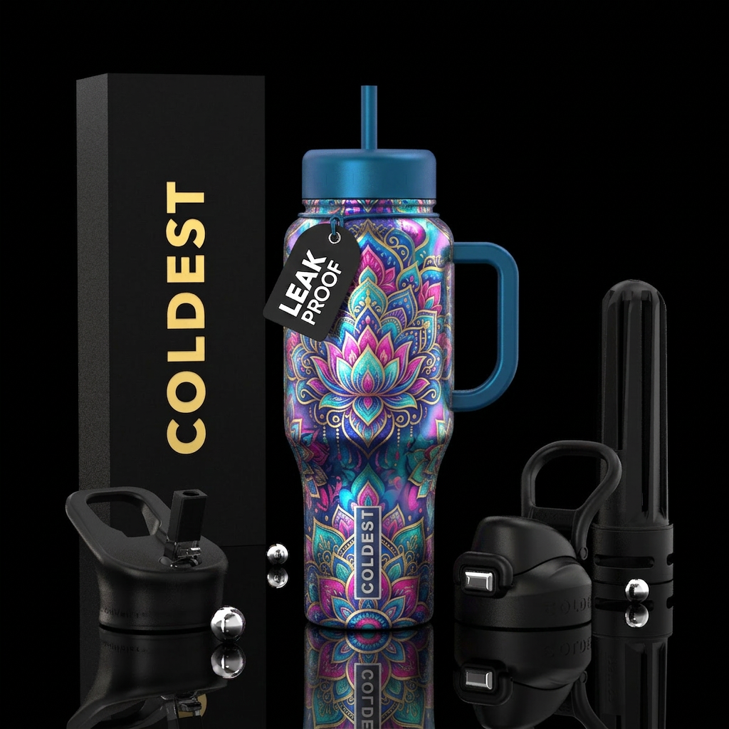 Namaste water bottle design