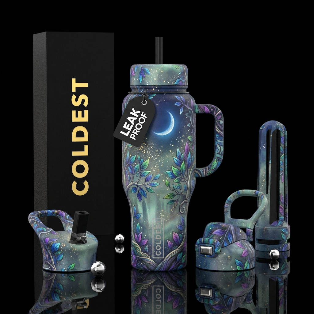 Star Dusty water bottle design