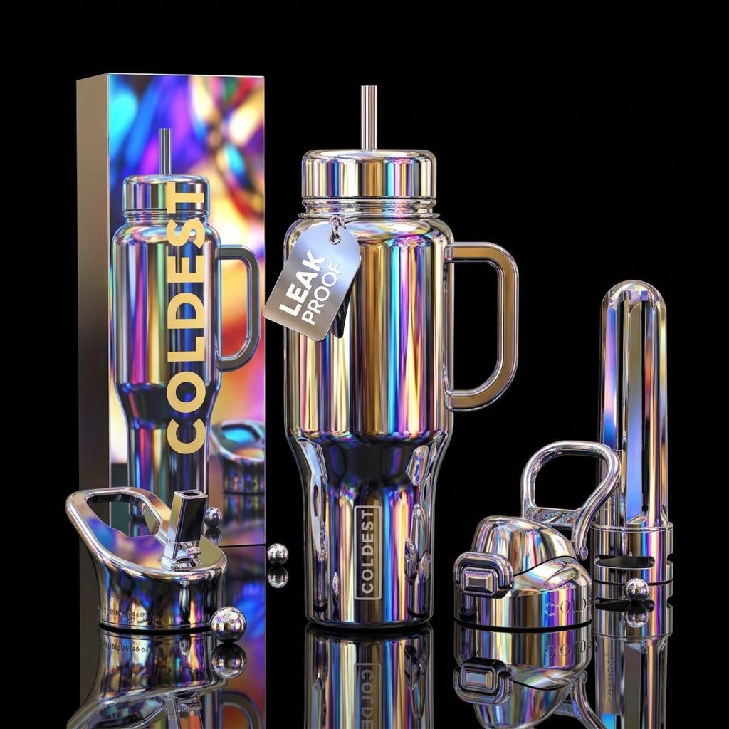 Mirror mirror on the wall water bottle design