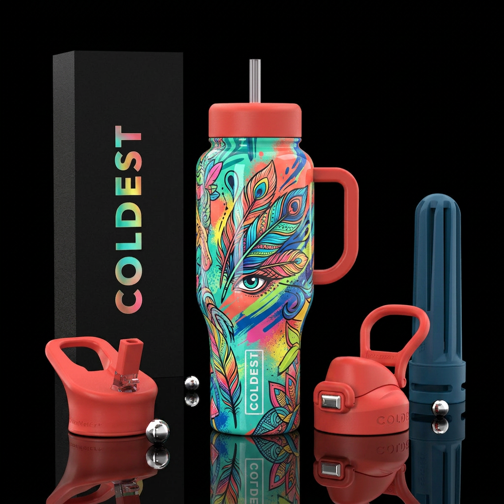 Eye C U water bottle design