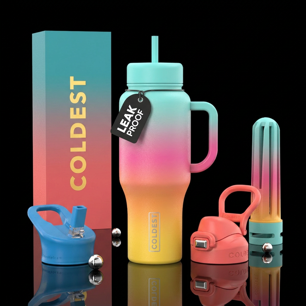Sun-cicle water bottle design