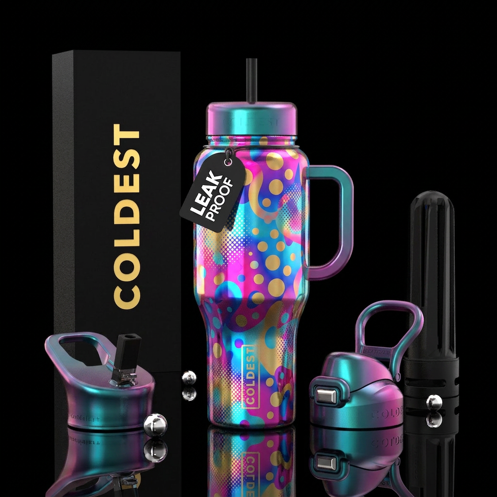 Oh Dotty water bottle design
