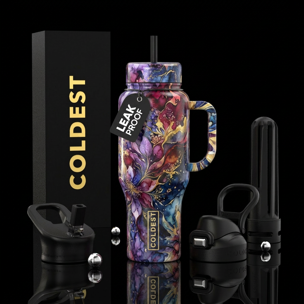 Wisteria… water bottle design