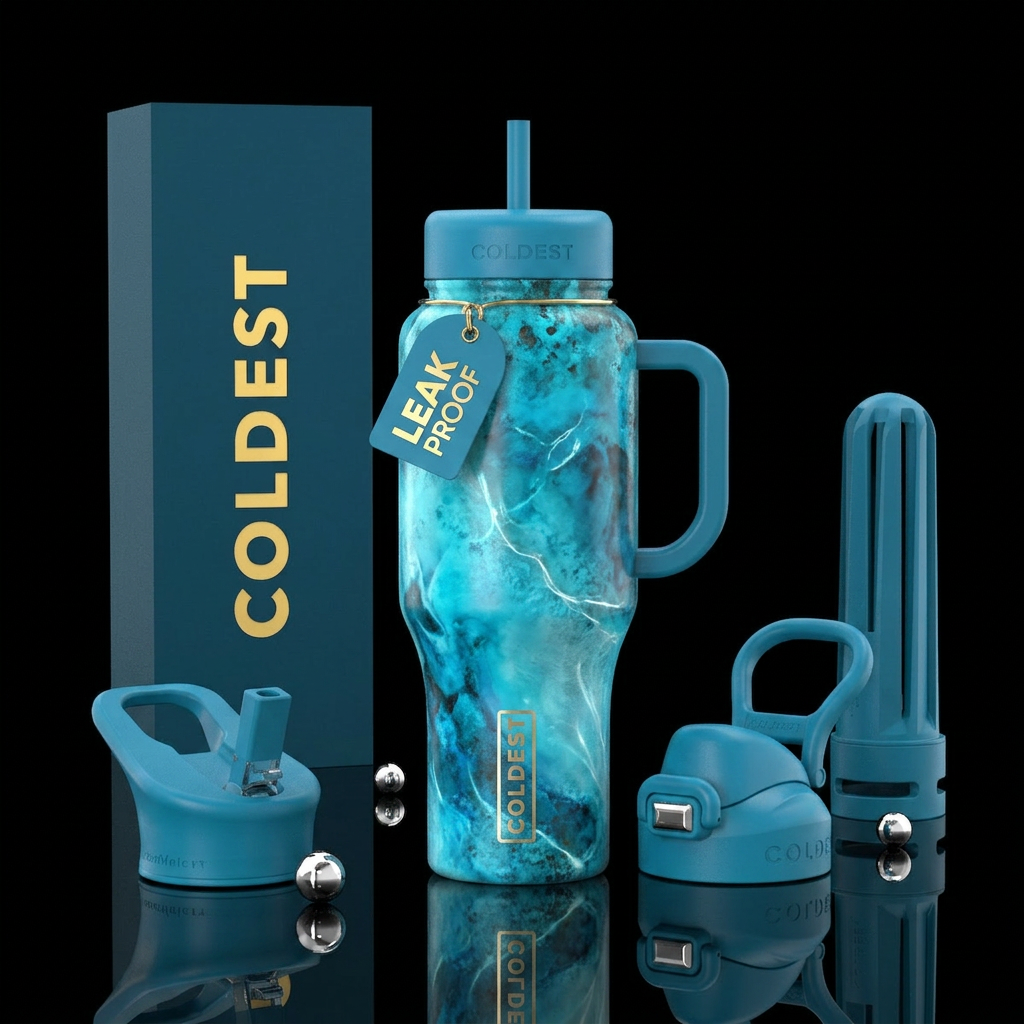Life’s a Beach water bottle design