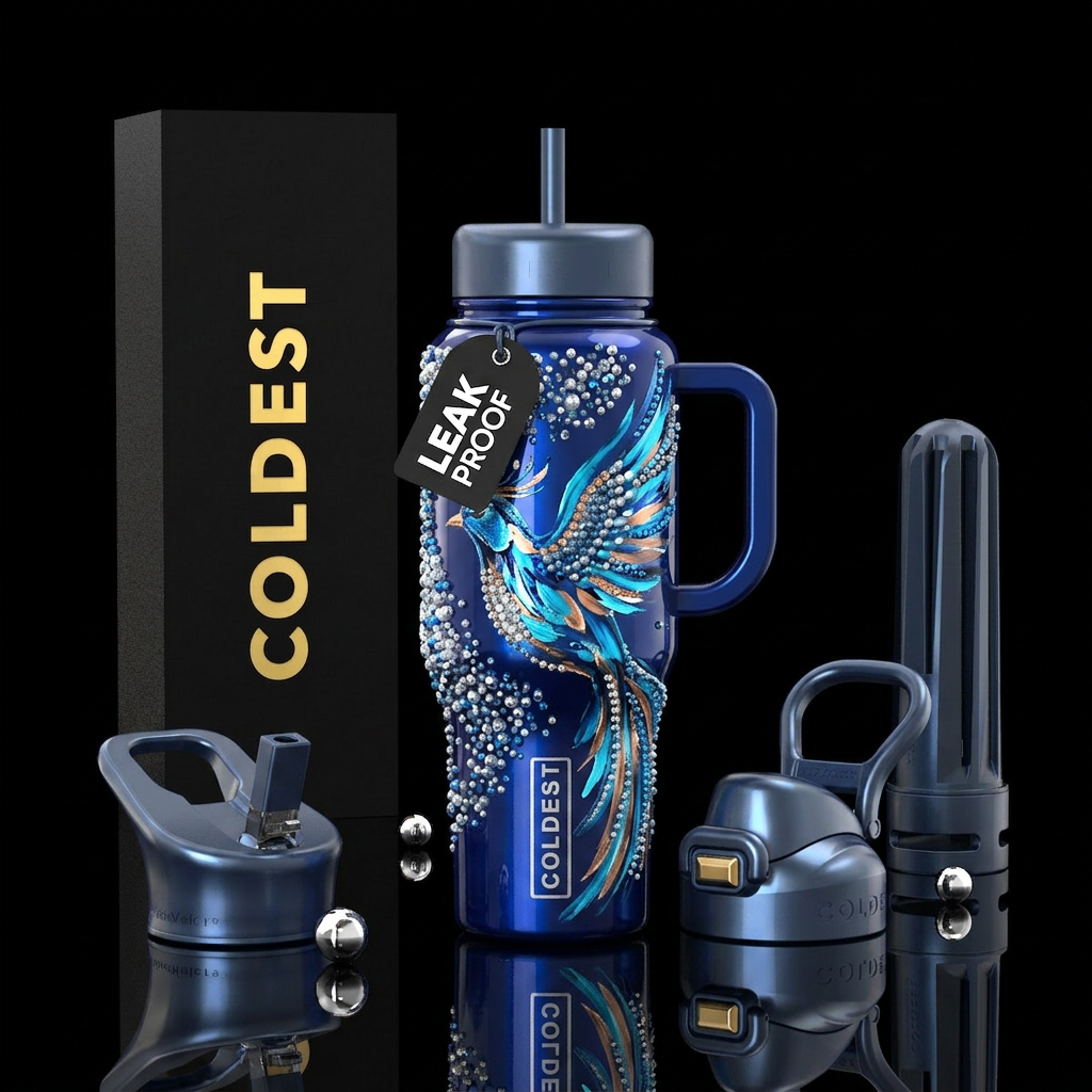 Bird a Plenty water bottle design
