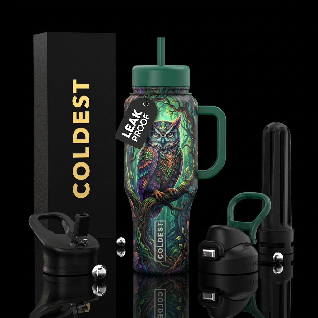 Whoot Are You water bottle design