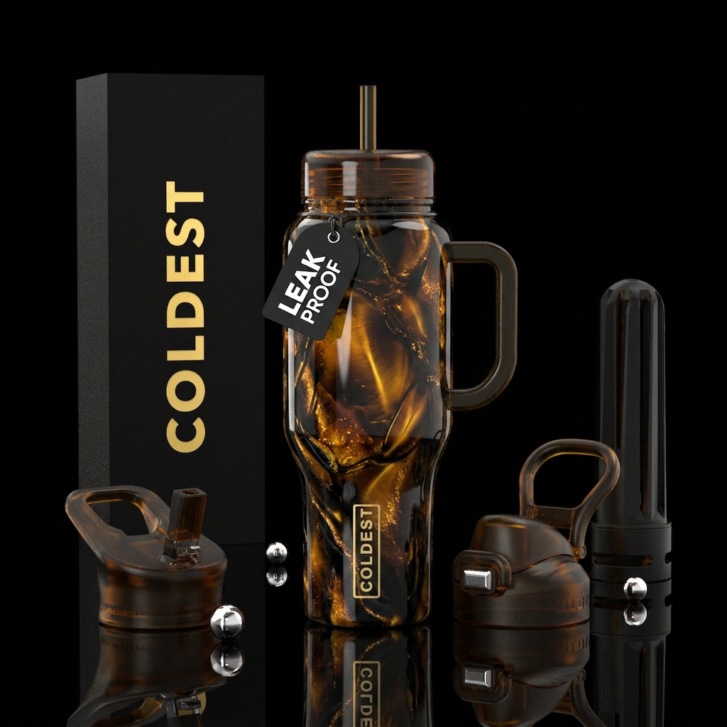 Black Honey water bottle design