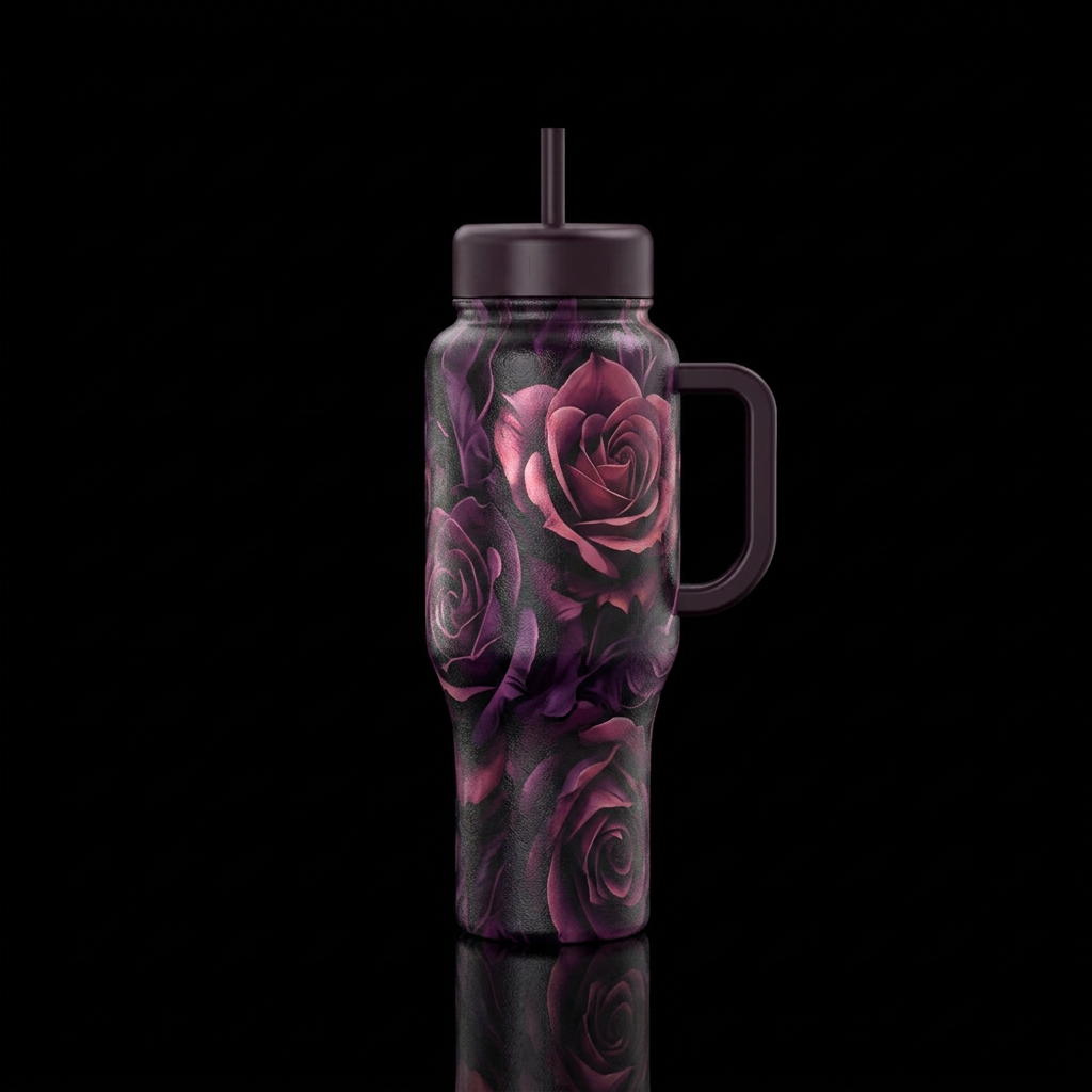 The Rose water bottle design