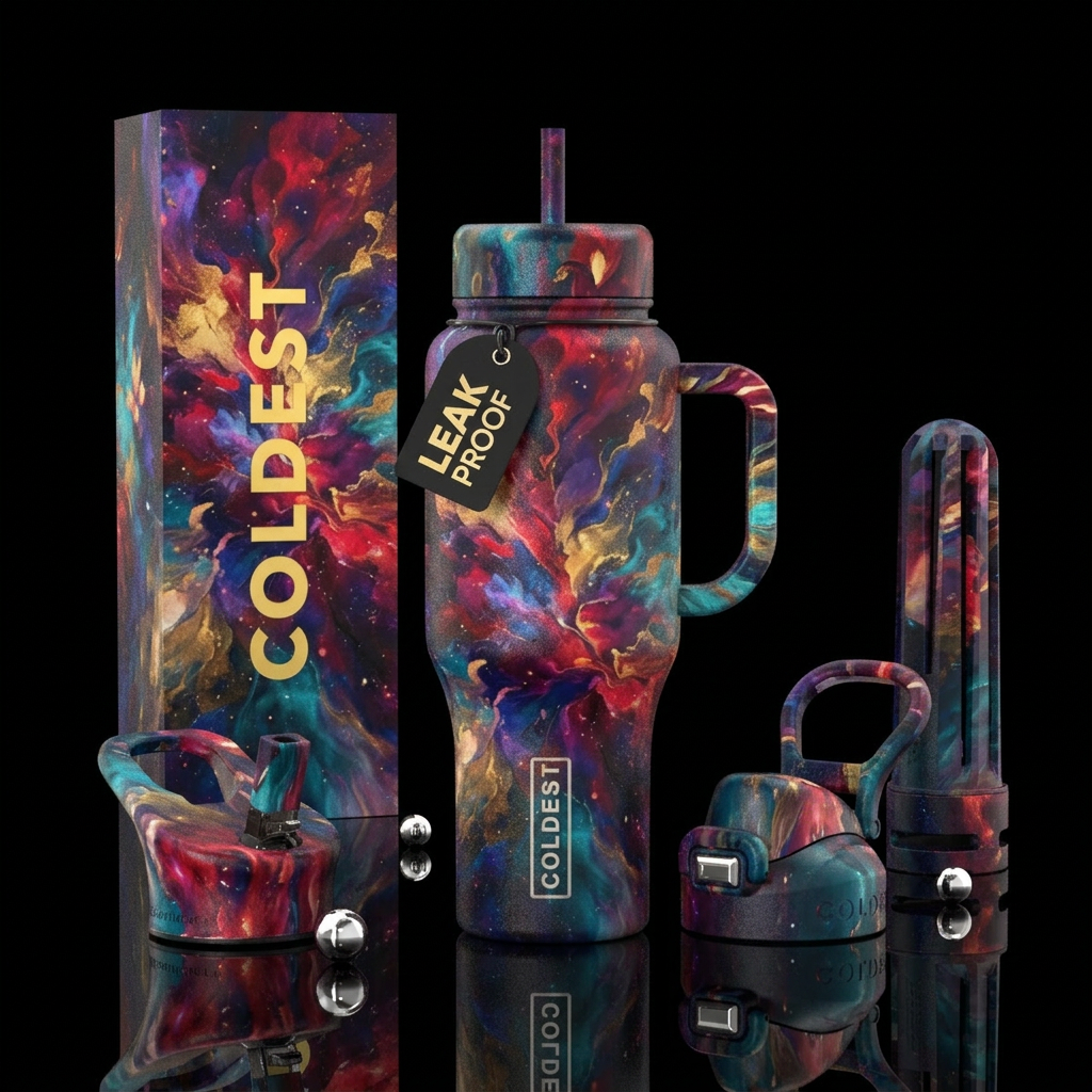 Dream a Little Dream water bottle design