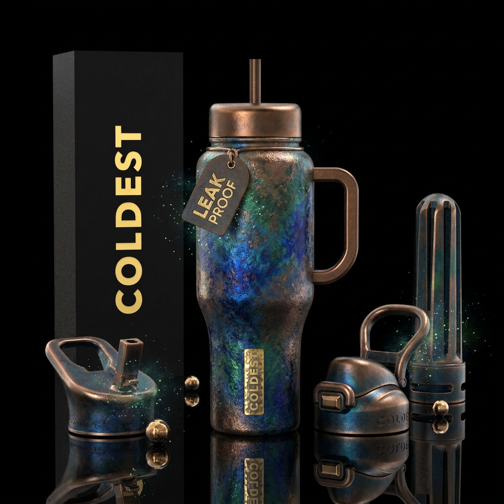 Fairy dust water bottle design
