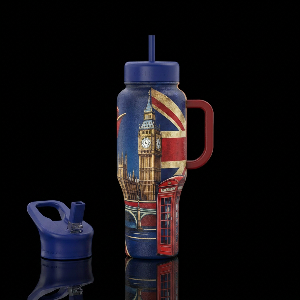 London water bottle design
