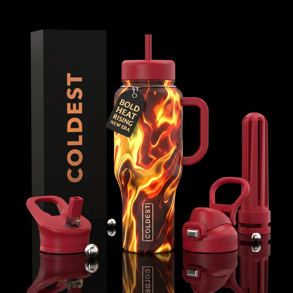 Fearless water bottle design
