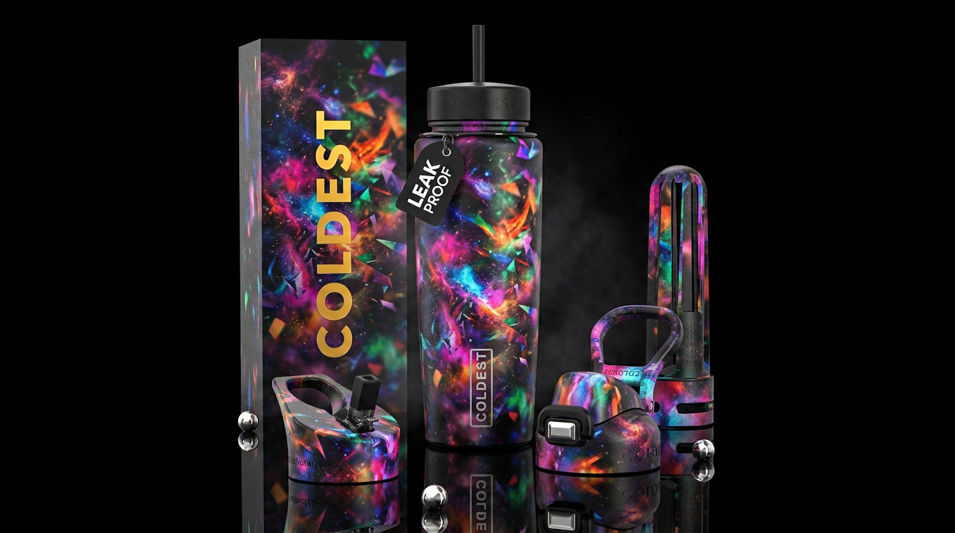 Fever Dreams water bottle design