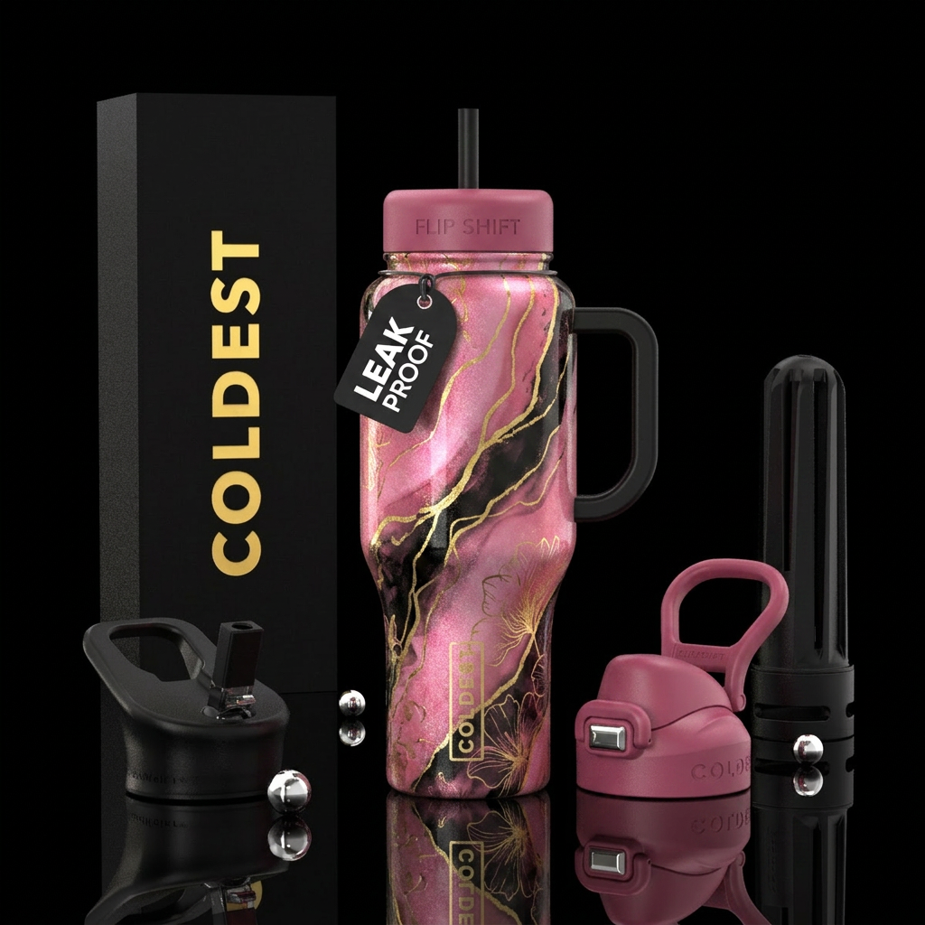 Don’t Be Shy water bottle design