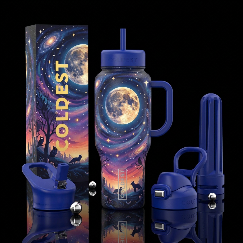 Nocturnal water bottle design