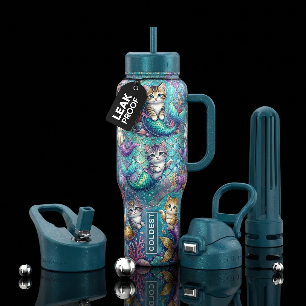 Mercat water bottle design
