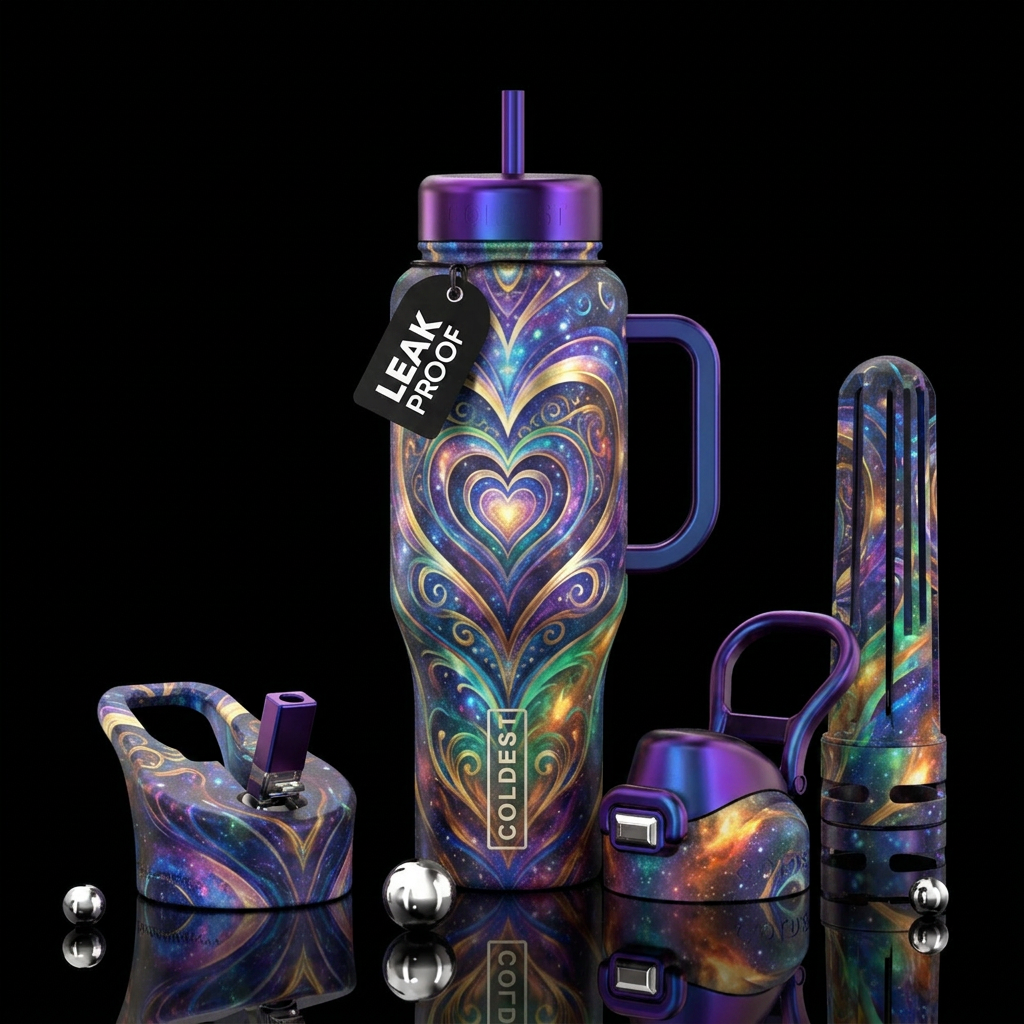 Spellbound water bottle design