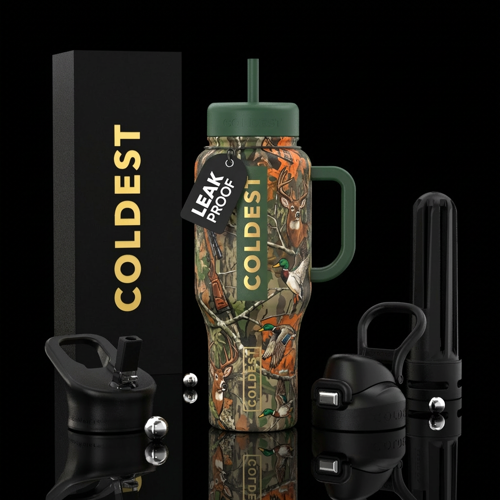 Hunting water bottle design