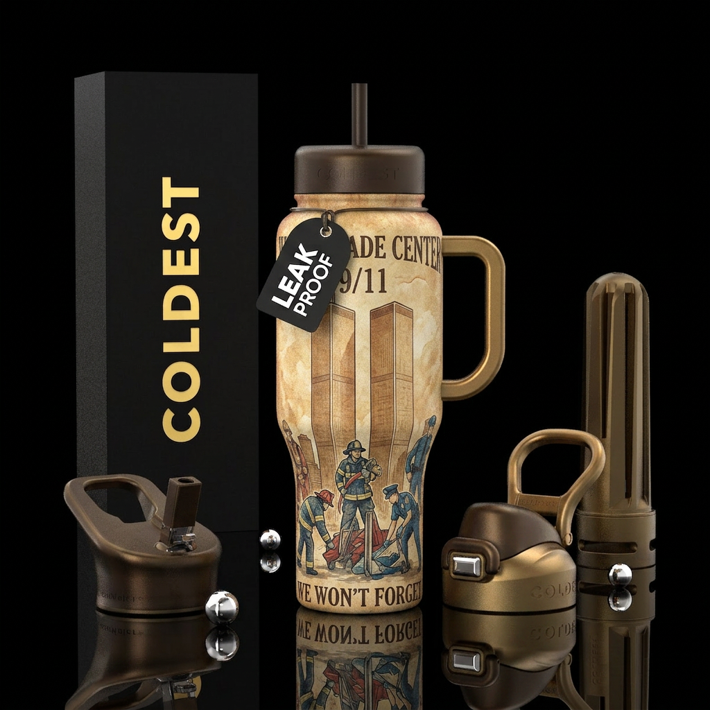 9/11 water bottle design