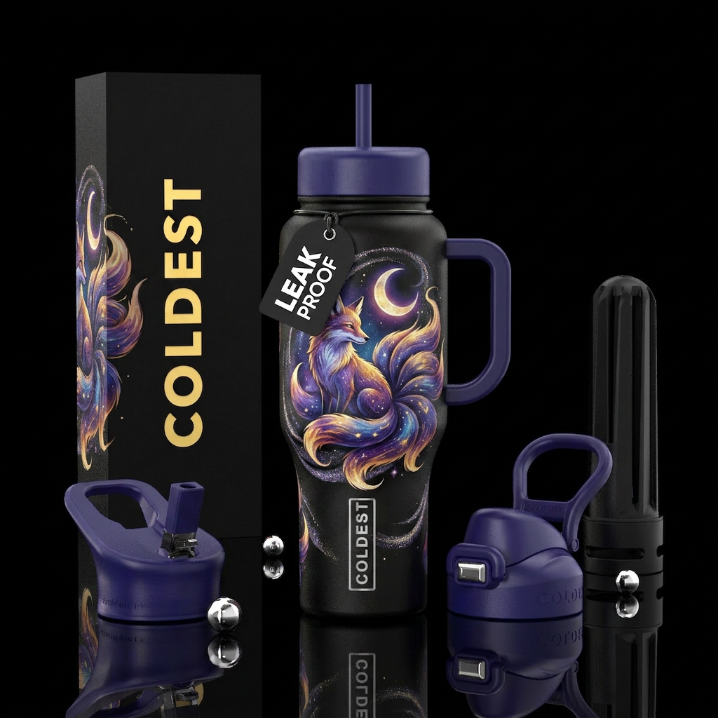 Magical water bottle design