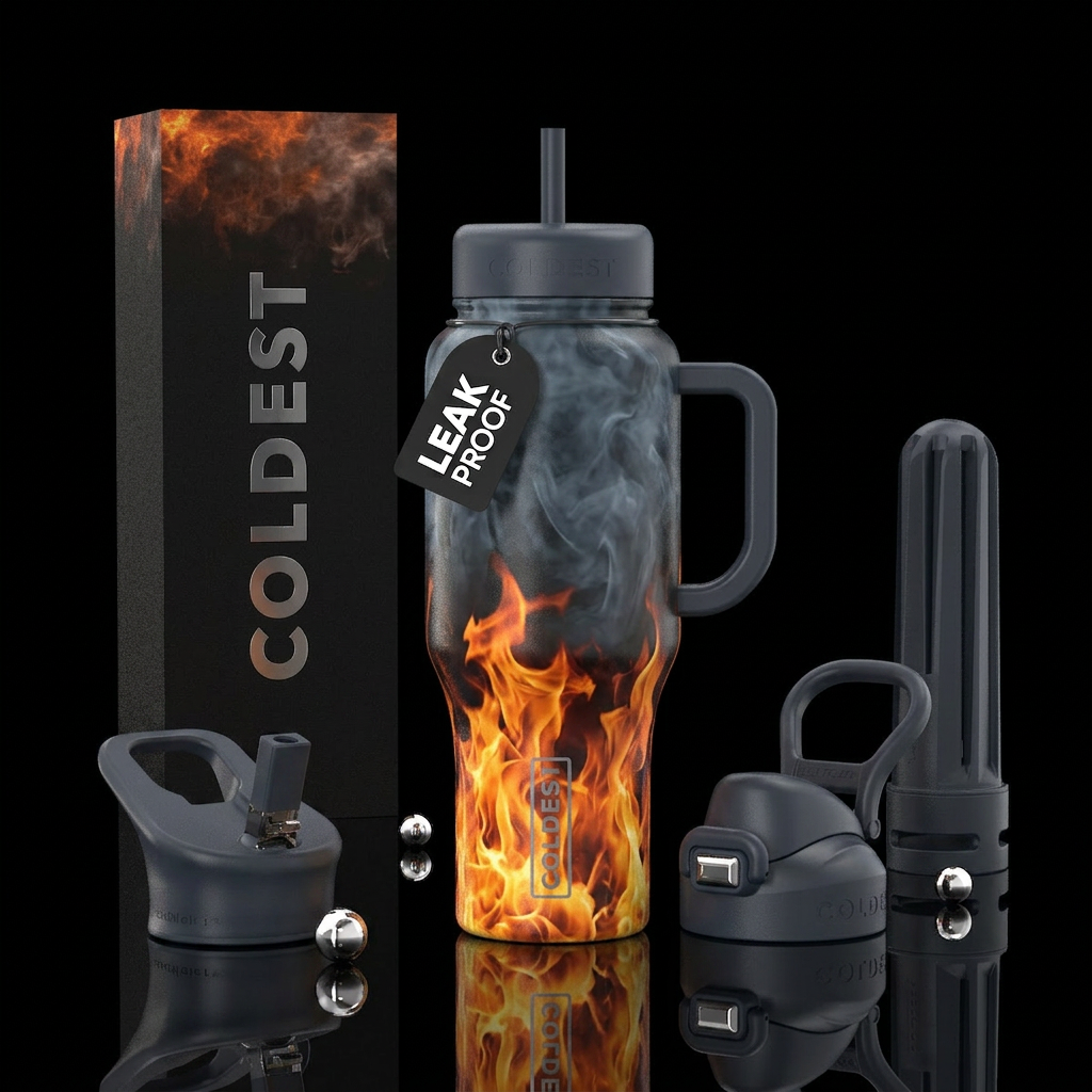 Fire water bottle design