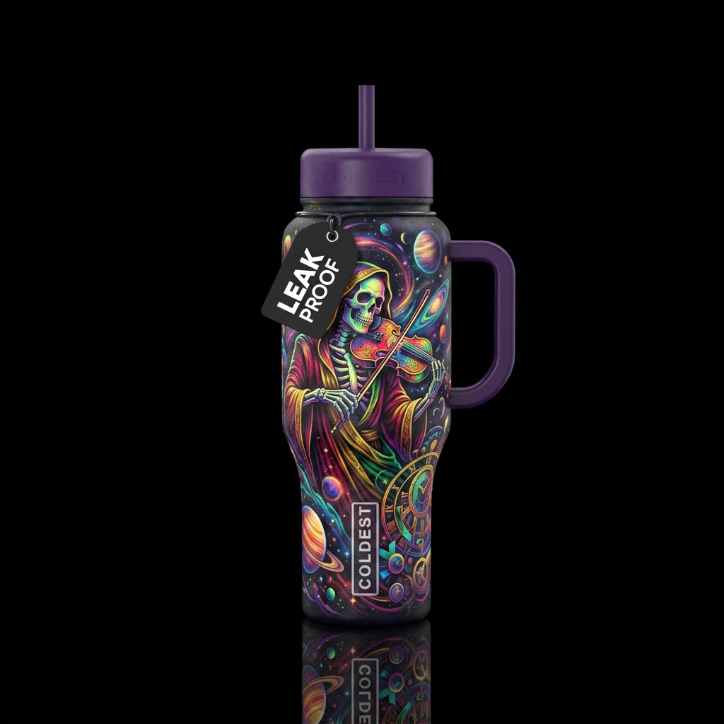 Death water bottle design
