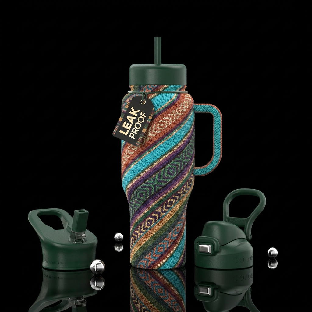Drug rug water bottle design
