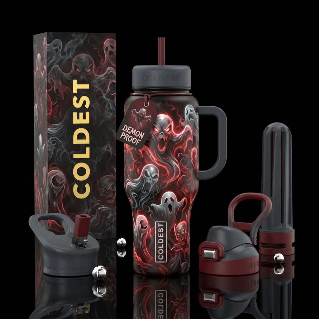 Sleep With One Eye Open water bottle design