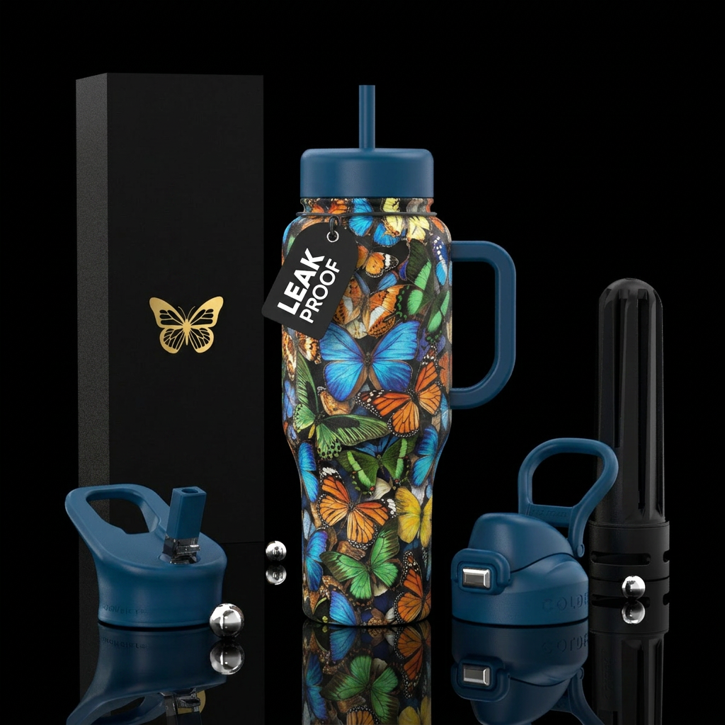 Flight of Fancy water bottle design