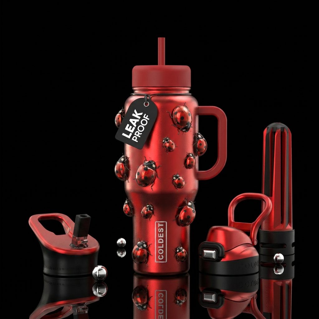 Lovely Ladies water bottle design